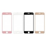 Wholesale iPhone 7 Plus 3D Full Edge Cover Tempered Glass Screen Protector (Glass Champagne Gold)